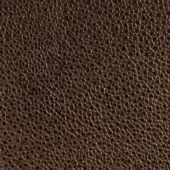 Brown printed leather texture with dense circular perforations, matte finish, and subtle tonal variations suggesting a natural grain.